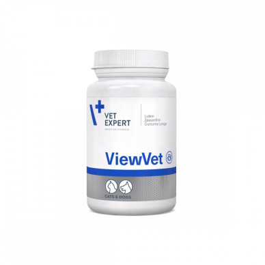 Viewvet Vet Expert – Supliment pentru Sănătatea Oculară la Câini și Pisici, 45 Capsule Twist-Off